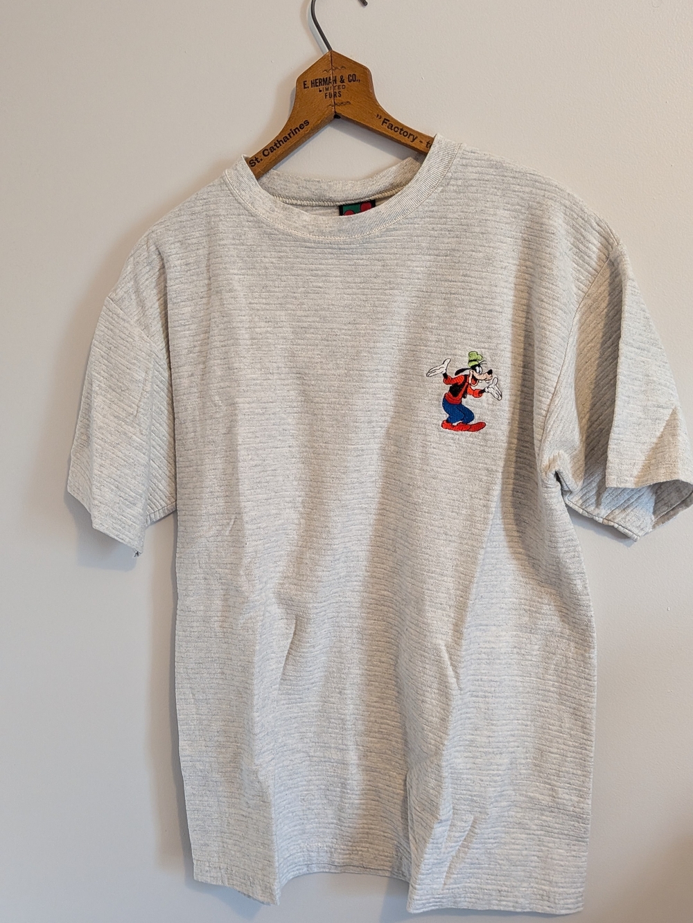 Mickey Unlimited Embroidered "Goofy" T-shirt